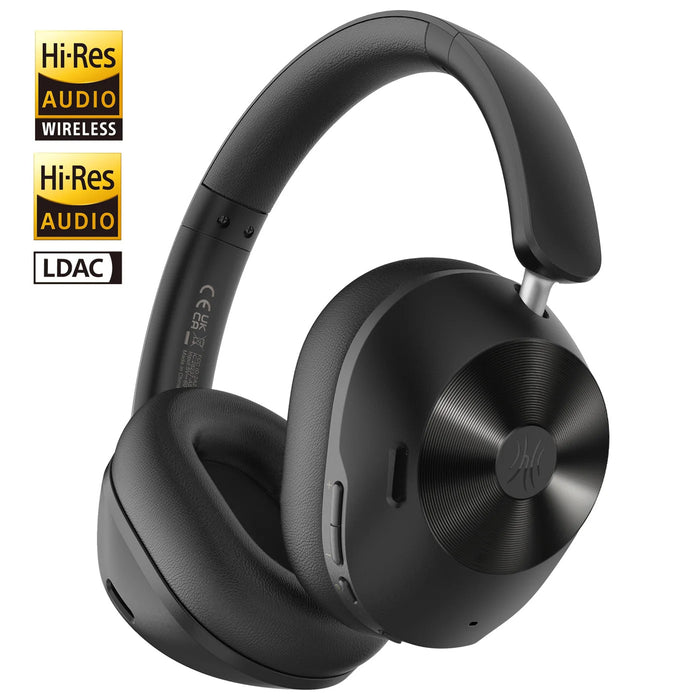 Focus A5 ANC Noise Cancelling Headphones by Oneodio - Bluetooth 5.4 Wireless Headphones with -45dB Hybrid Active Noise Canceling Over-Ear Headset, ENC Mic, Hi-Res LDAC - Perfect for Noise Reduction Needs in High-Quality Audio Experiences