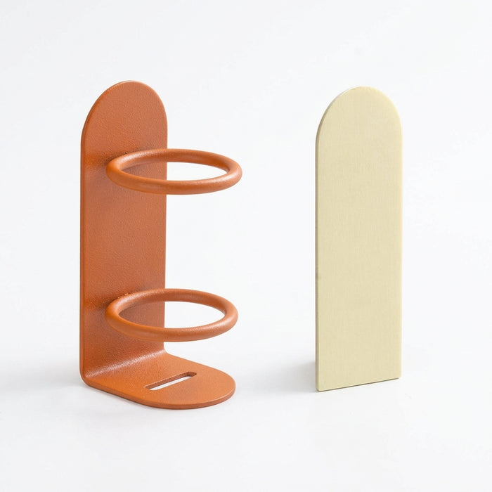 Adhesive Wall-Mounted Electric Toothbrush Holder — Steel, No-Drill