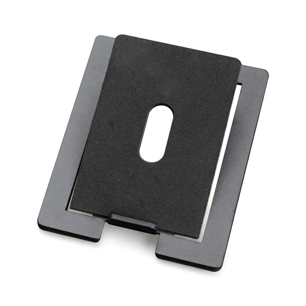 Carbon Steel Tabletop Speaker Base — Shock-Absorbing Stand