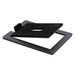 Desktop Speaker Stands — Carbon Steel 2‑Pack for Improved Stereo Sound & Shock Absorption