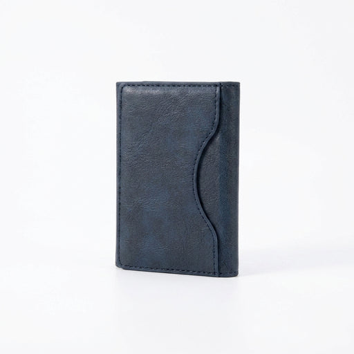 Trifold Magnetic PU Leather MagSafe Card Wallet for iPhone 16/15 Pro/Max/Plus/Mini