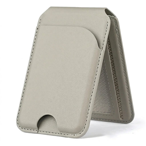 Magnetic Leather MagSafe Wallet with Stand for iPhone 16/15/14/13/12 (Not Mini)