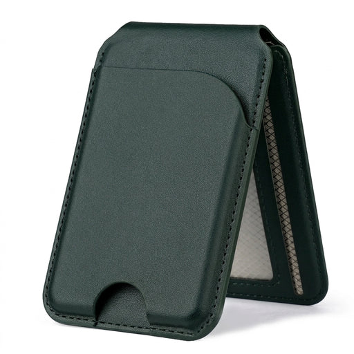Magnetic Leather MagSafe Wallet with Stand for iPhone 16/15/14/13/12 (Not Mini)