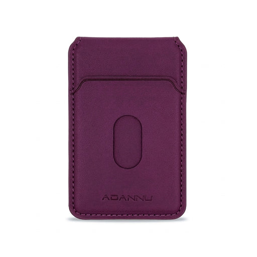 Leather MagSafe Magnetic Card Holder Wallet for iPhone 12–16 (Pro/Max/Plus)