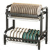 2/3-Tier Stainless Steel Dish Rack with Utensil Holder — Compact Rustproof Countertop Drainer