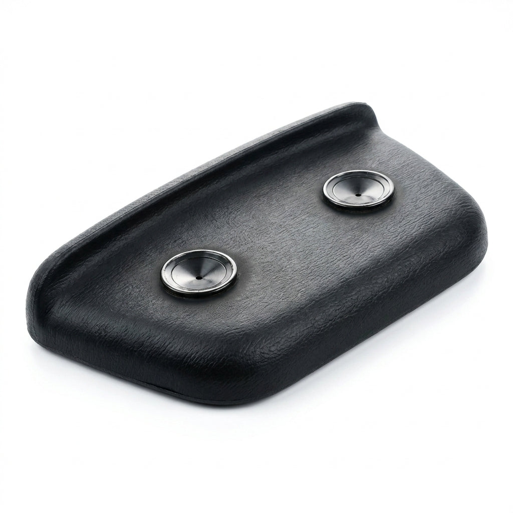 PU Bath Pillow 265x150x60mm — Waterproof Spa Headrest for Neck Support