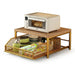 2026 Kitchen Countertop Organiser Rack — Pull-Out Shelf for Microwave, Coffee Machine & Printer