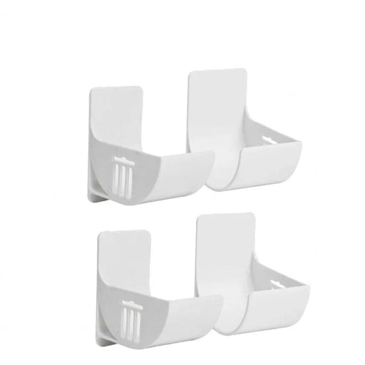 Wall-Mounted Trash Bag Holder — 2/4/6 Pack Plastic Dispenser for Kitchen Shelf