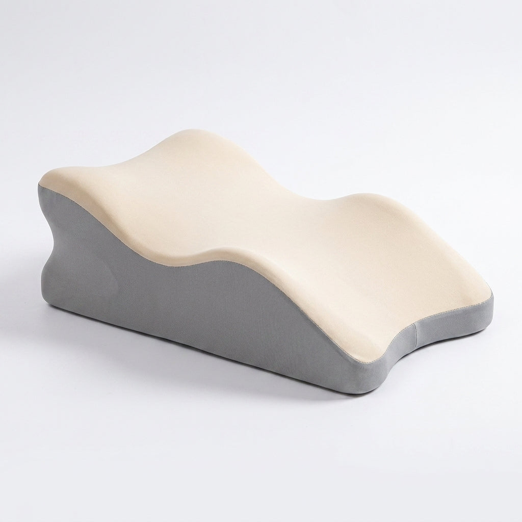 Multifunctional Bed Lounger Pillow — Ergonomic Memory Foam Backrest for Sleeping, Reading & Phone Use