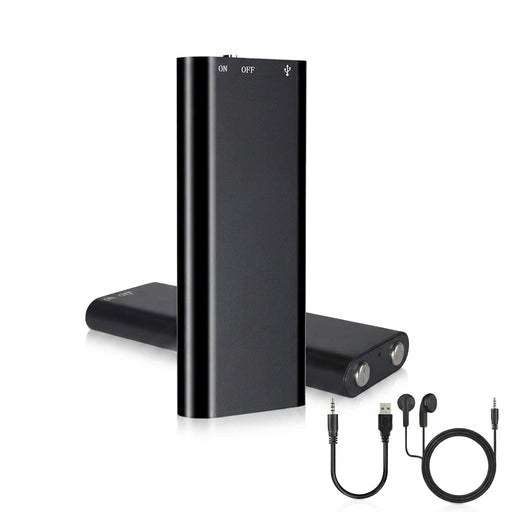Ultra-slim Mini Voice Recorder — 4/8/16/32GB, WAV/MP3 & USB