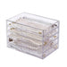 Transparent Jewellery Storage Box — Necklace Tray (3- or 5-layer)