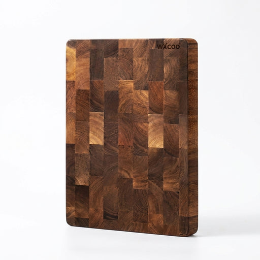 Thick Acacia Double‑Sided Checkerboard Cutting Board – Non‑slip Solid Wood