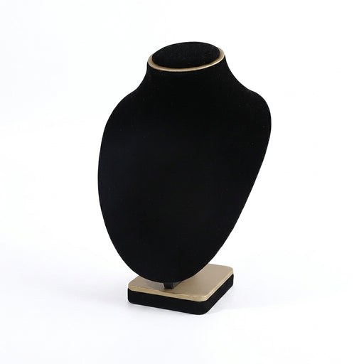 Velvet Jewellery Organiser Stand – Metal Ring, Pendant, Bracelet & Watch Display