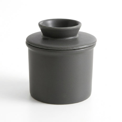 Ceramic Butter Cup with Lid — 350ml Sealed Butter Storage, Blue/Pink/White/Grey