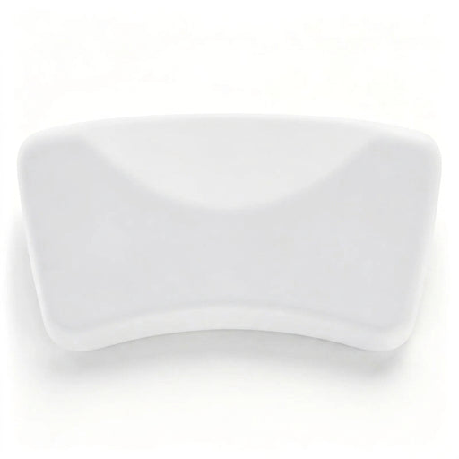 Spa Neck Bath Pillow with Suction Cups — Waterproof Polyurethane Headrest