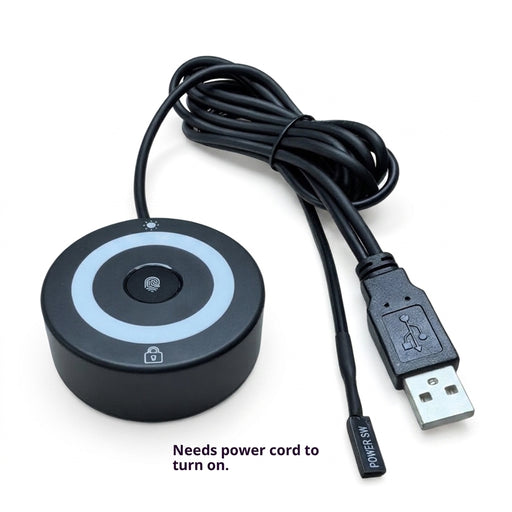 USB Fingerprint Reader for Windows Hello (Windows 10 & 11) – Biometric Login Module