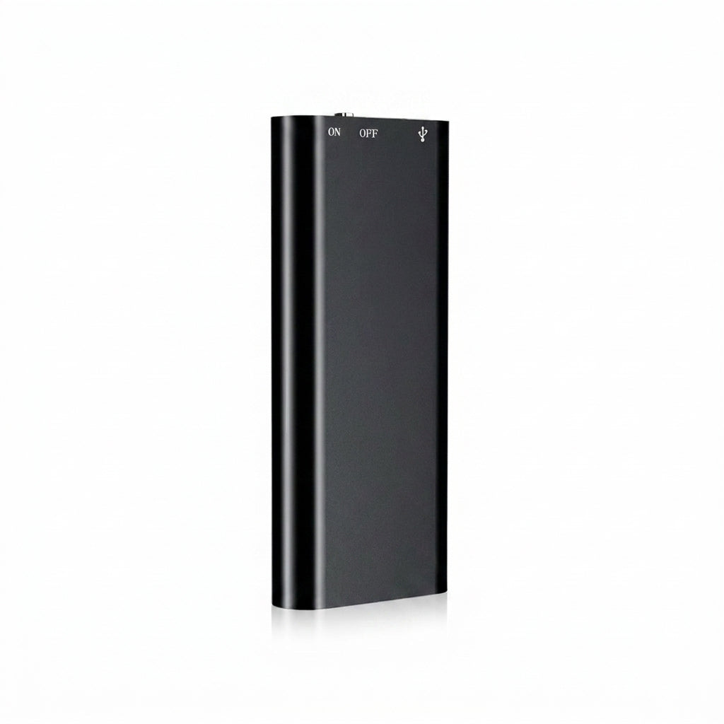 Mini Voice Recorder — Ultra-compact MP3 player & USB for lectures and meetings