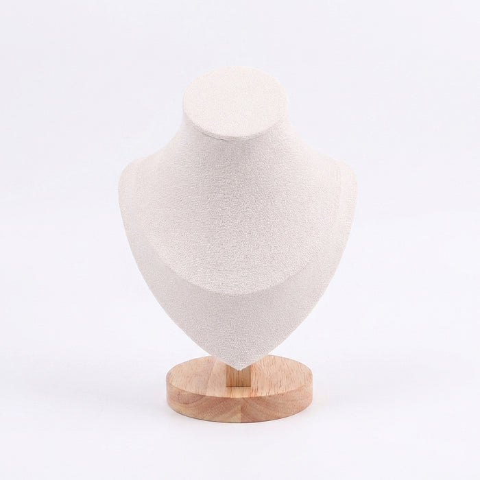 Velvet Necklace Display Bust – Pendant Organiser Stand (S/M/L)