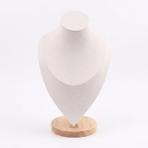 Velvet Necklace Display Bust – Pendant Organiser Stand (S/M/L)