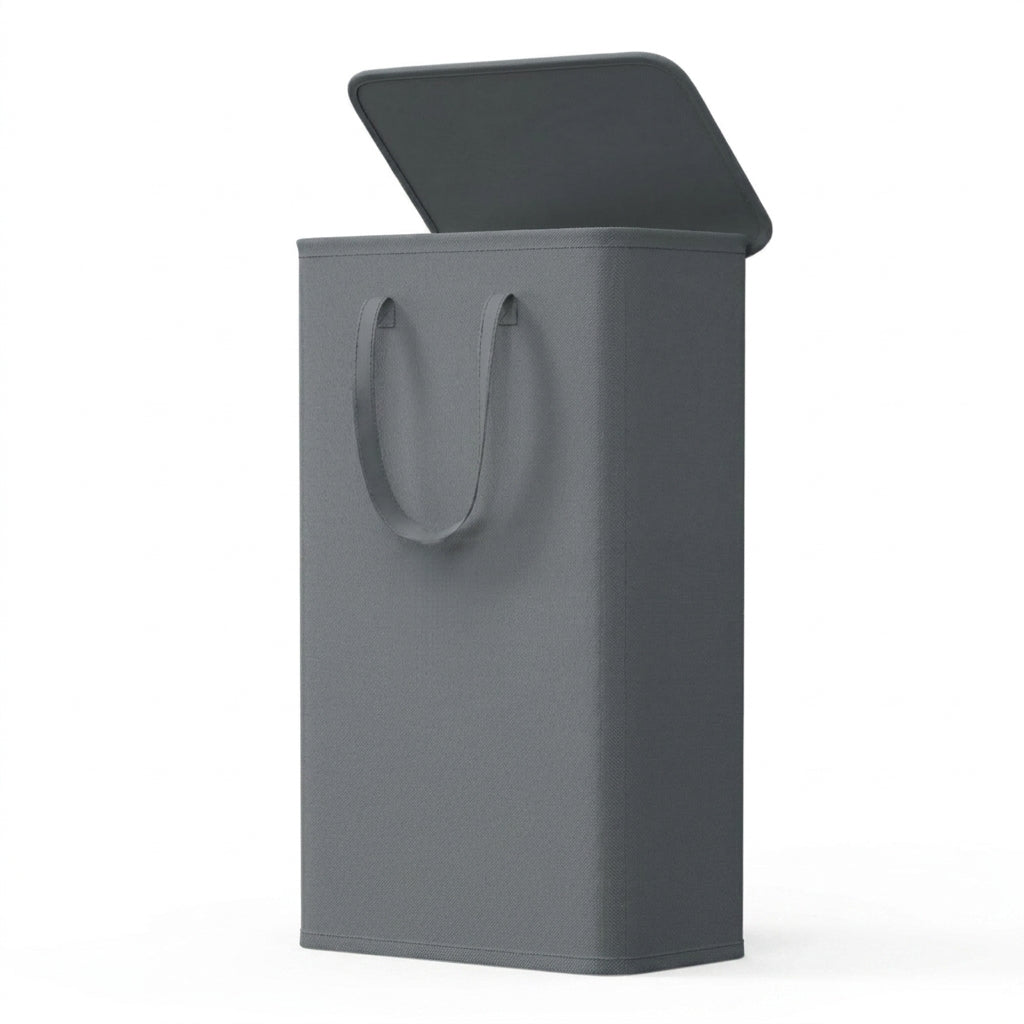 65L Covered Foldable Laundry Basket – Large Capacity, Space‑Saving & Portable