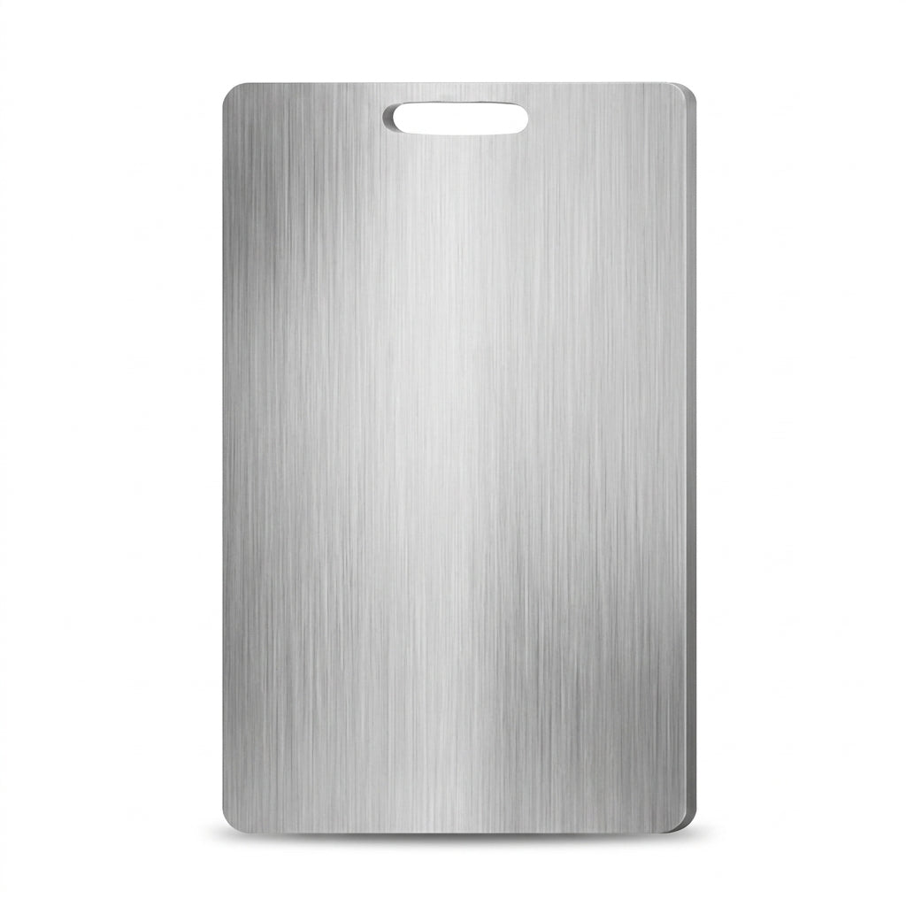 Stainless Steel Double-Sided Chopping & Dough Kneading Board