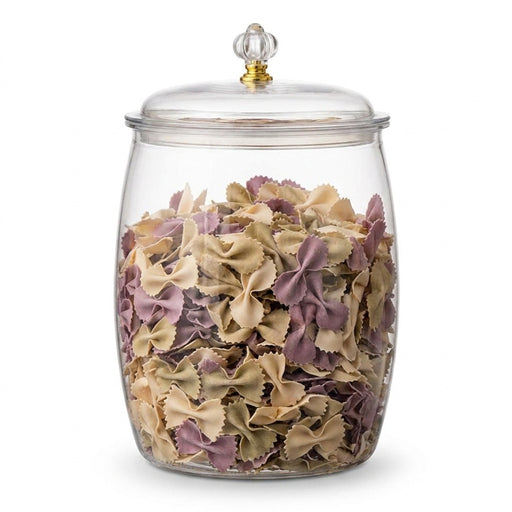 Multi‑functional Lidded Storage Jar — 2.2L to 18L Clear Acrylic