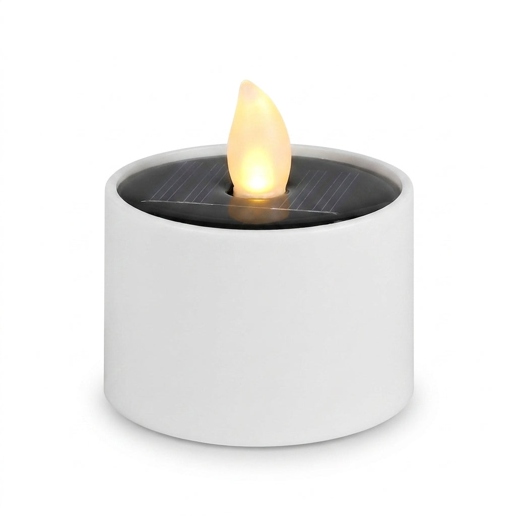 Rechargeable LED Tea Lights 6‑pack — Flameless Flicker, Remote & Timer, USB Multi‑Charge