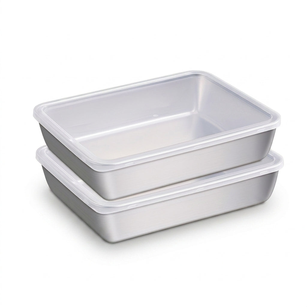Stainless Steel Food Storage Container Set — Airtight, BPA-Free