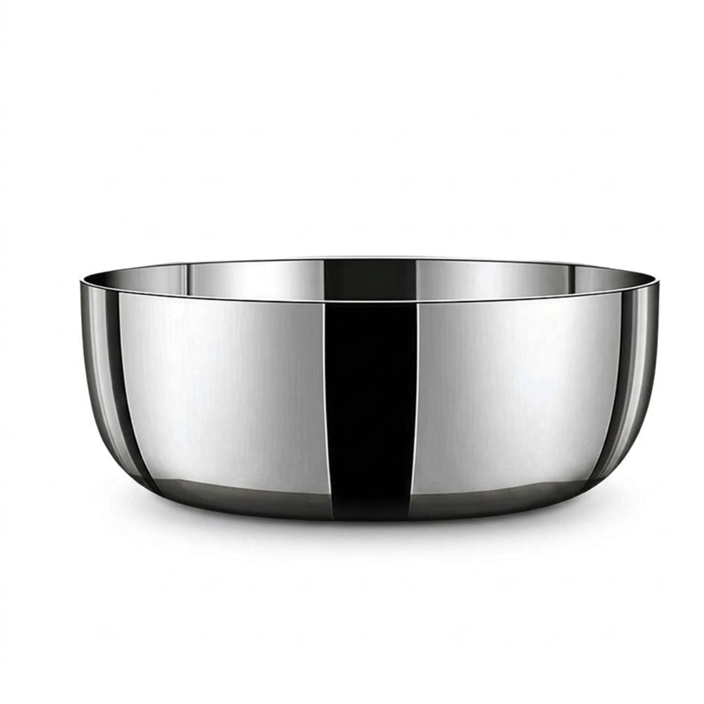 Stainless Steel Large Mixing Bowl — Deep 32cm, Non-stick Finish