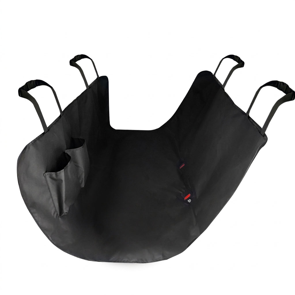 600D Oxford Cloth Waterproof Dog Car Seat Cover with Storage Pocket