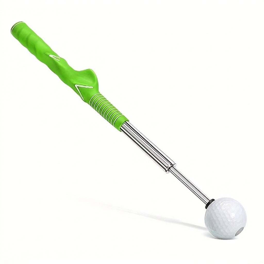 Retractable Golf Swing Trainer for Strength and Rhythm Practice