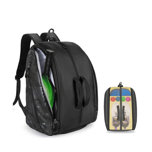 20–35L Waterproof Racket Sports Backpack with Shoe Compartment