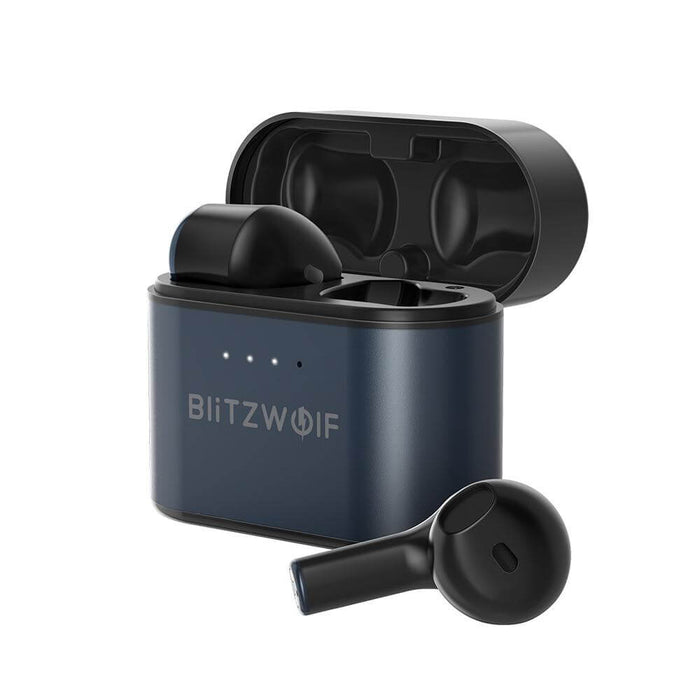 BlitzWolf® BW-FYE9 TWS Wireless Earbuds bluetooth 5.0 Earphone Half In-ear QCC3020 CVC8.0 DSP Noise Reduction Low Latency Gaming Headphone with Mic