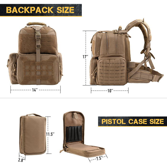 Secure Tactical Backpack - Optimized for all Tactial Carrying and Transport Needs