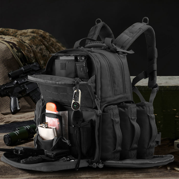 Secure Tactical Backpack - Optimized for all Tactial Carrying and Transport Needs